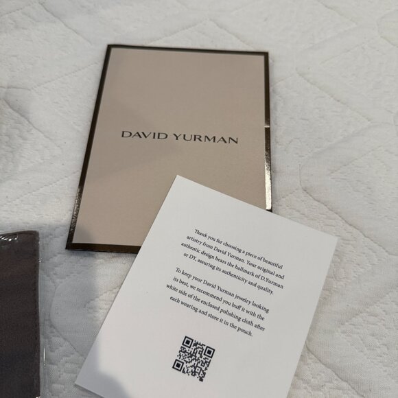 DAVID YURMAN CHAIN 16”-18" in sterling silver, 1.25mm (with extras) - Picture 10 of 14